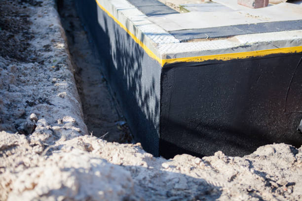 Professional Waterproofing technician working in Viewtown, VA